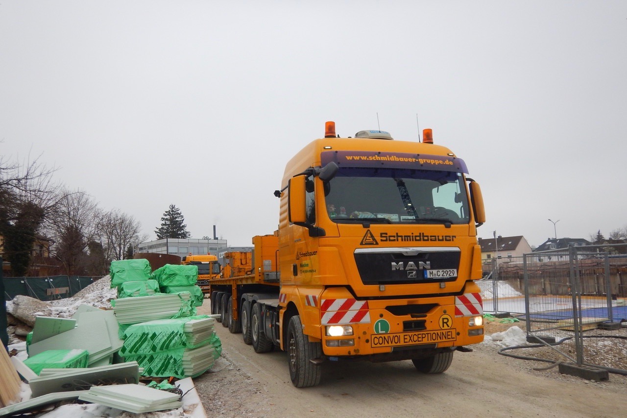LKW-Transporte in München & Umland